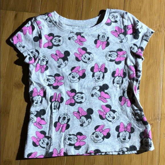 lot of 2 Old Navy crew neck T minnie yellow 12-18M - Picture 2 of 4